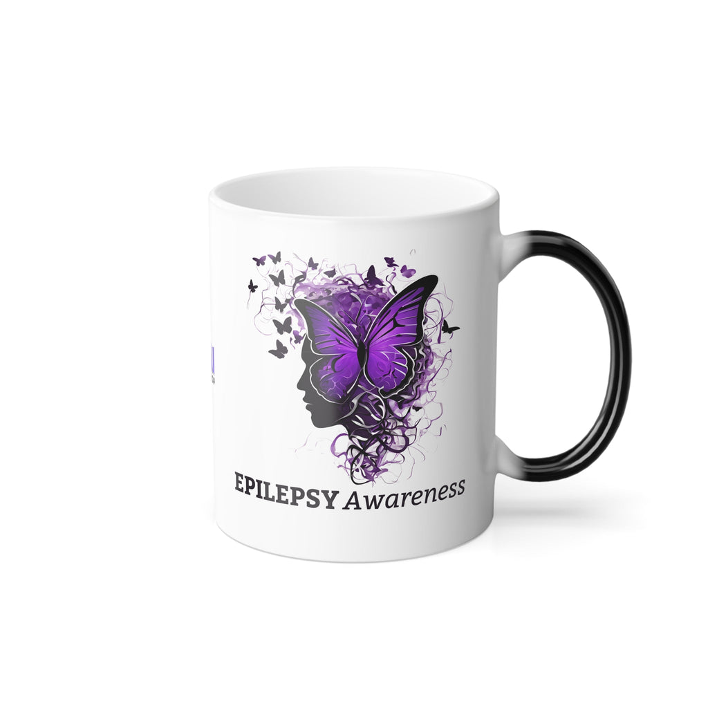 Epilepsy Awareness Color Morphing Mug, 11oz