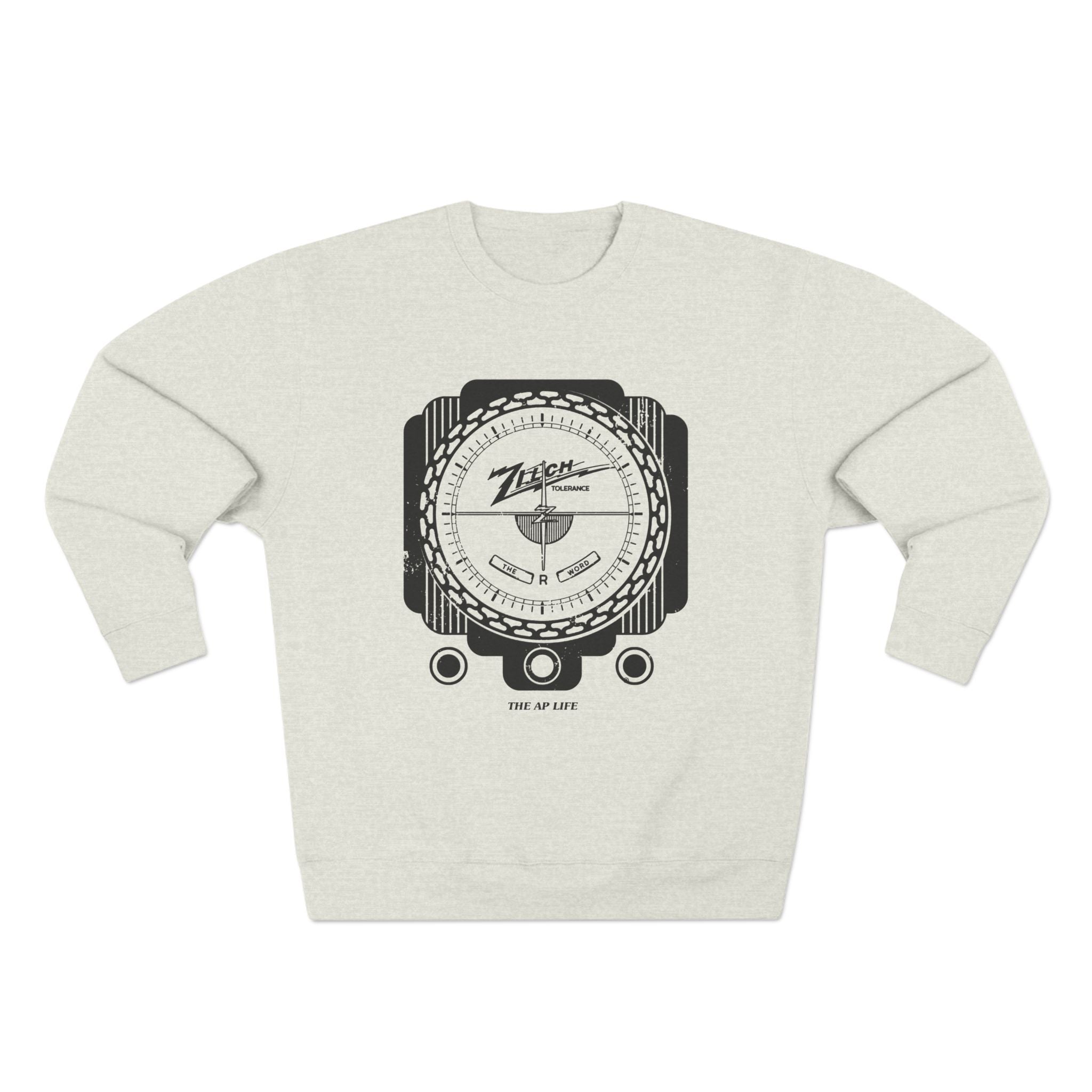 Zilch Tolerance for the R Word - Adult Unisex Crewneck Sweatshirt