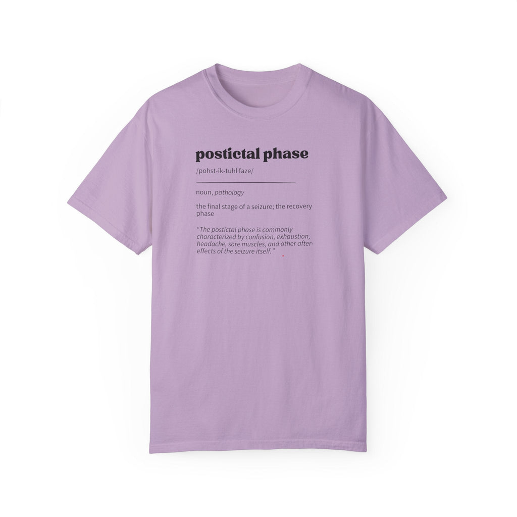 Postictal Definition Unisex Garment-Dyed T-shirt