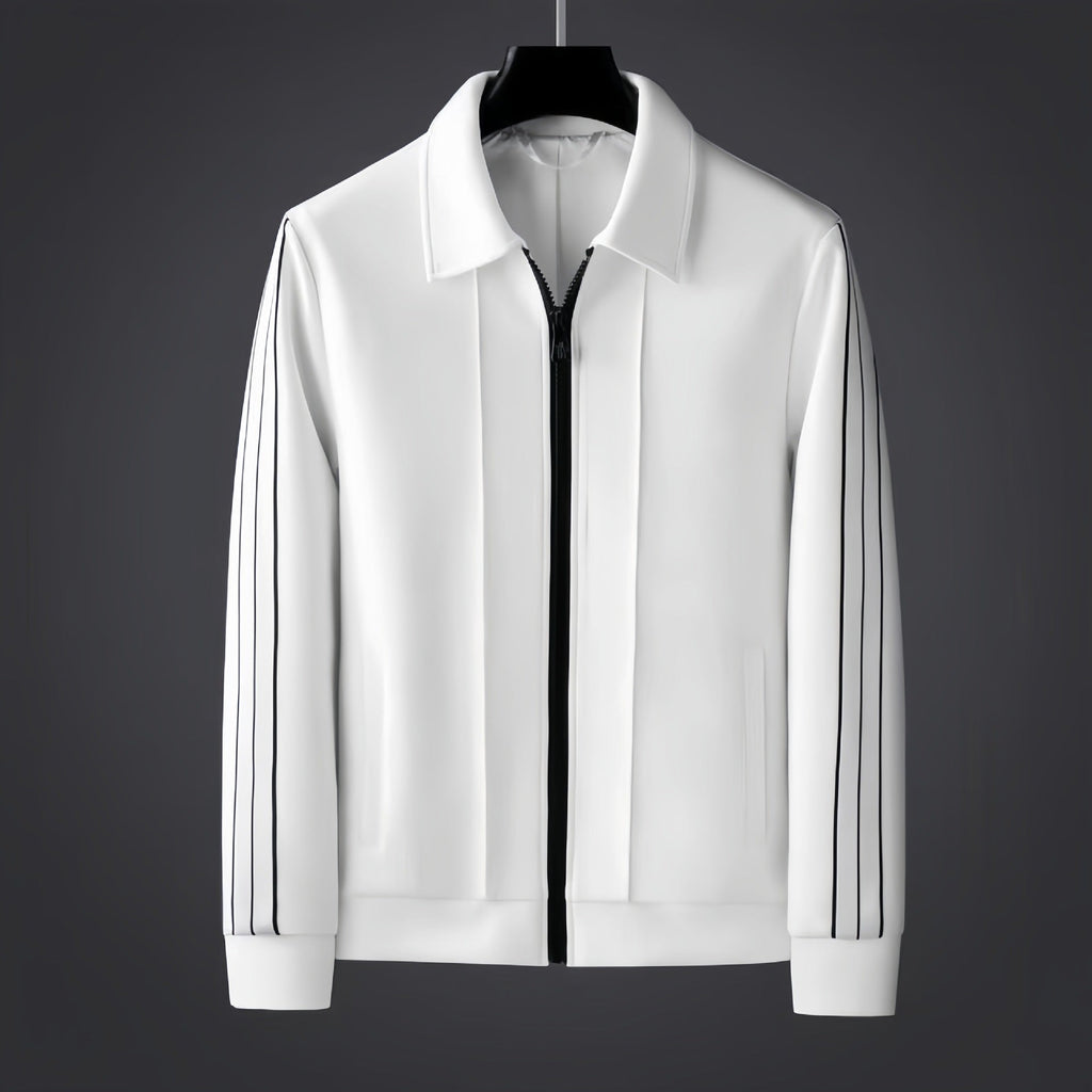 Casual Sports Men's Long-sleeved Cardigan Sweater Baggy Coat