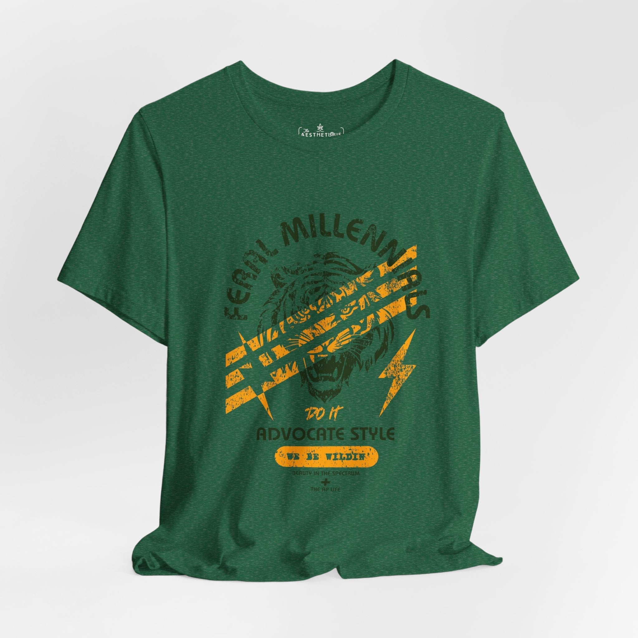 Feral Millennials Do It Advocate Style (We Be Wildin') - Adult Unisex Jersey Tee
