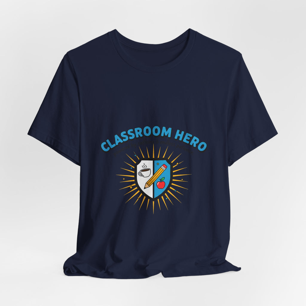 Classroom Hero Shield T-Shirt | teacher appreciation gifts, teacher shirt