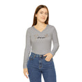 Grayceful Floral Long Sleeve V-neck Shirt for Women, Cozy Casual Wear, Gift for