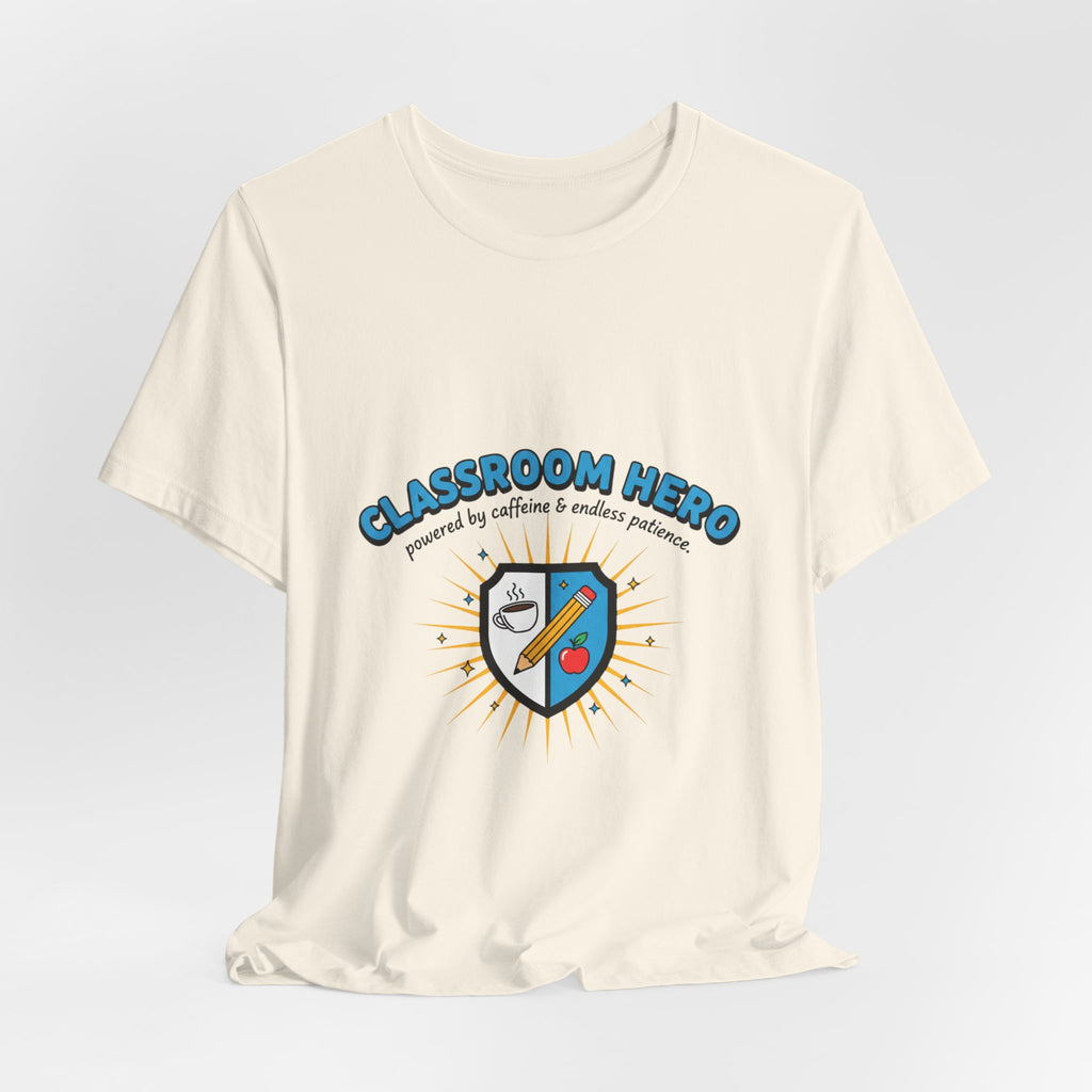 Classroom Hero Shield T-Shirt | teacher appreciation gifts, teacher shirt