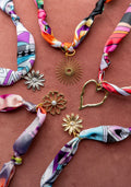 Scarf necklaces