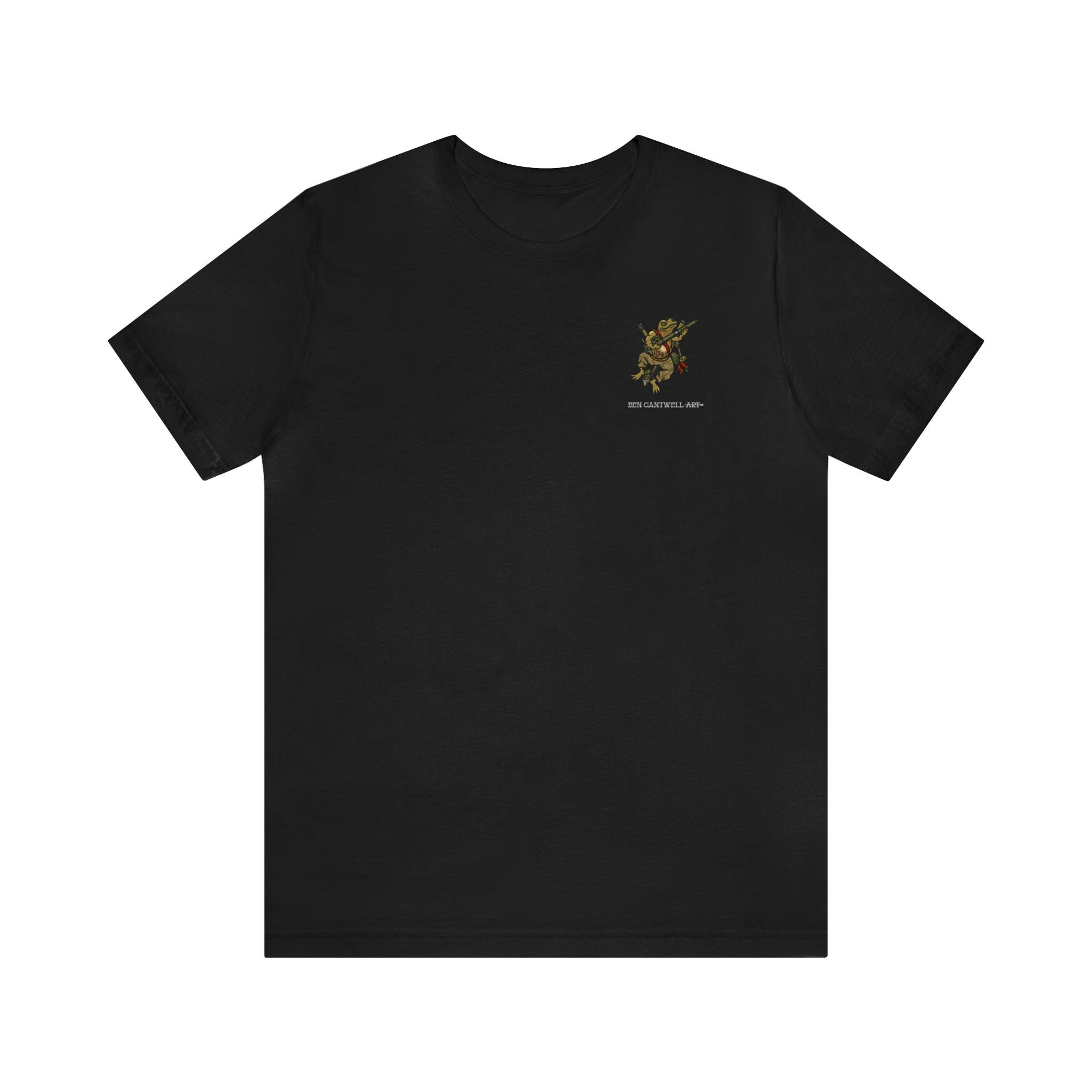 Mortar Frog - Front Print - Short Sleeve Tee