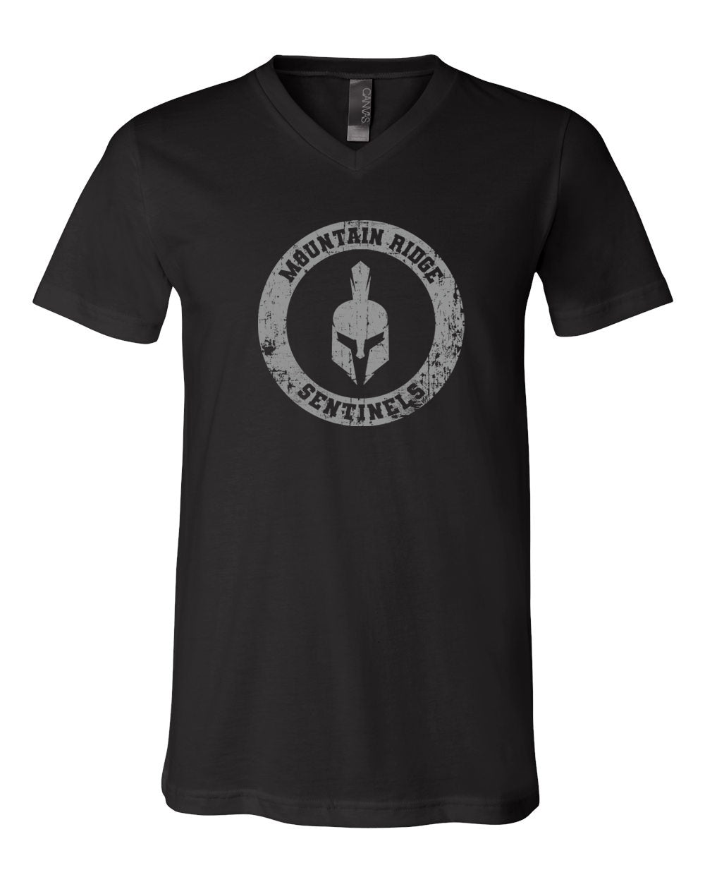 Unisex V Neck Sentinels Circle Tee