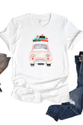 Vintage Car w/ presents tee 3026