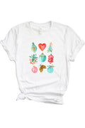 Ornaments & Mistletoe tee 3029