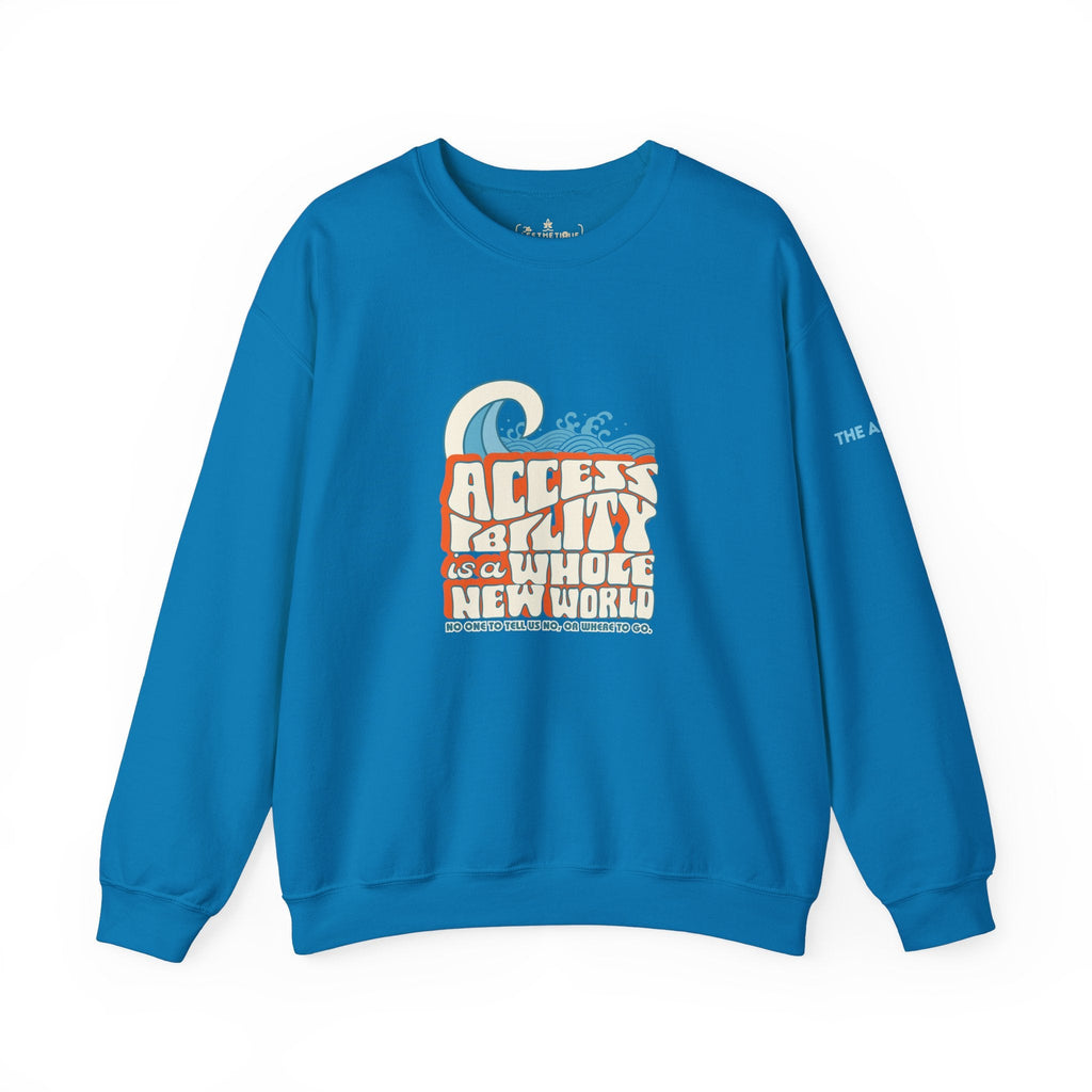 Access Ability Crewneck Sweatshirt - Unisex Heavy Blend™