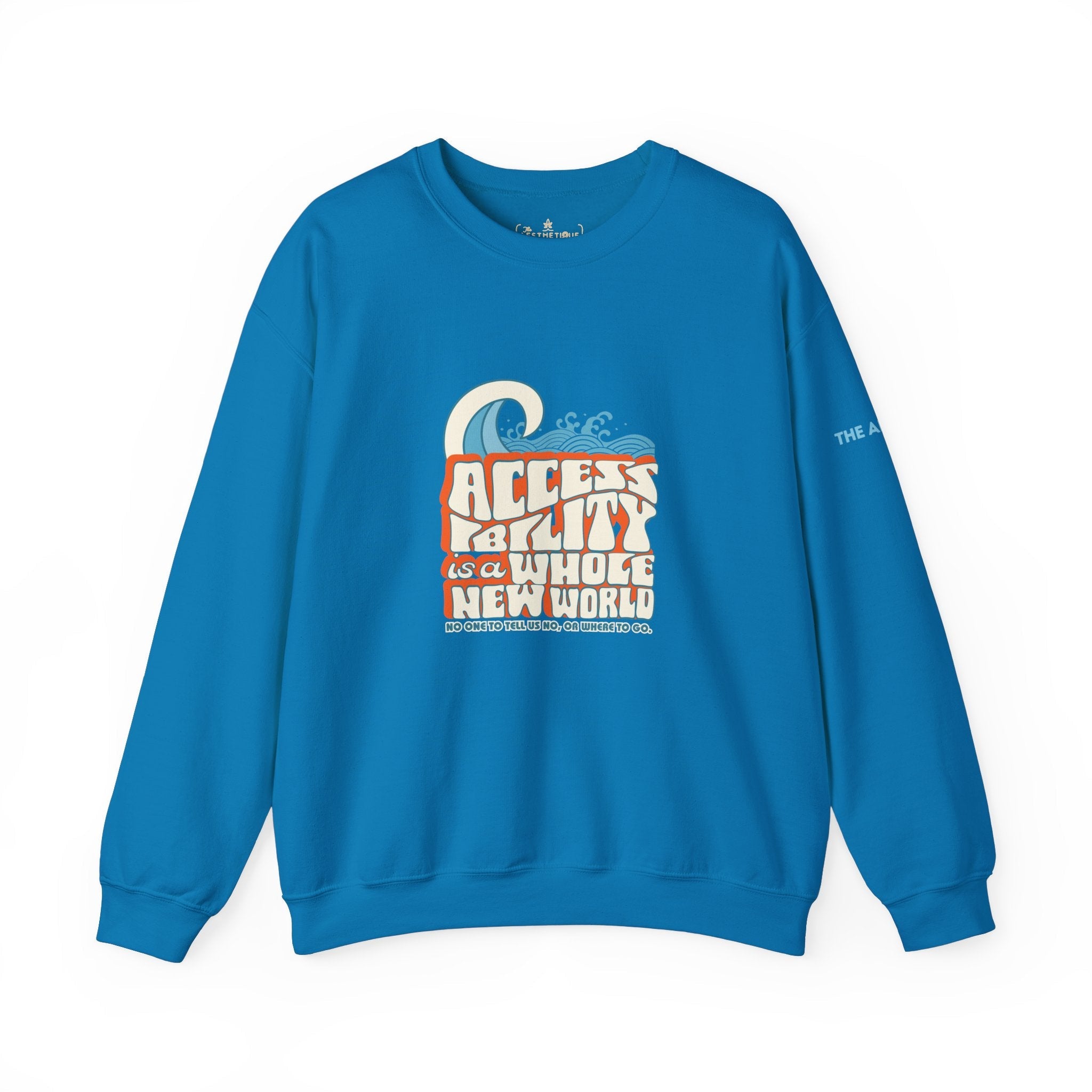Access Ability Crewneck Sweatshirt - Unisex Heavy Blend™