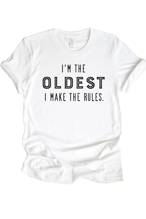 I'm the oldest tee 3052