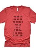 Reindeer & Drinks tee 3079