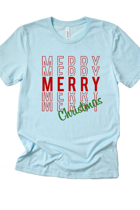 Merry Christmas tee 3091