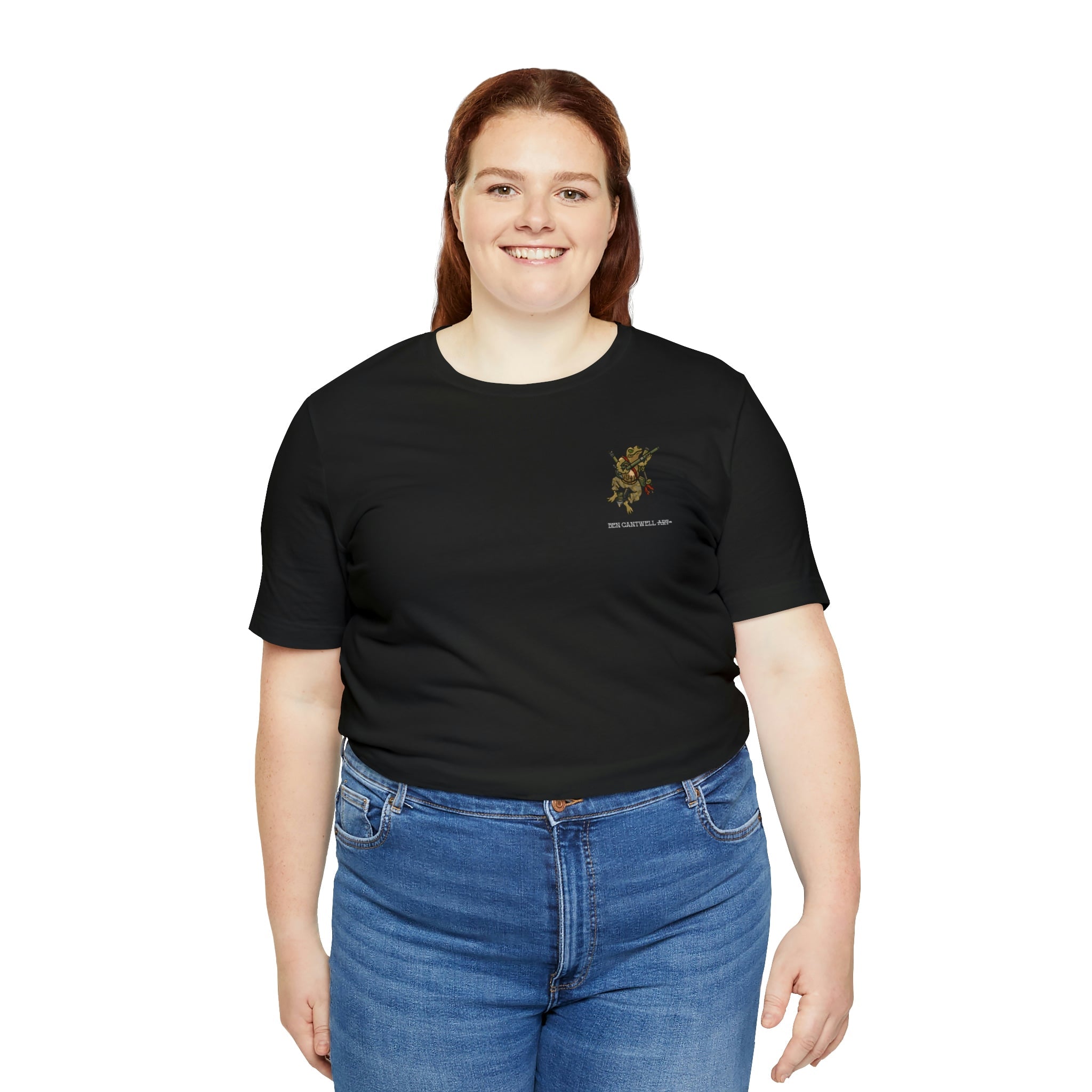 Mortar Frog - Front Print - Short Sleeve Tee