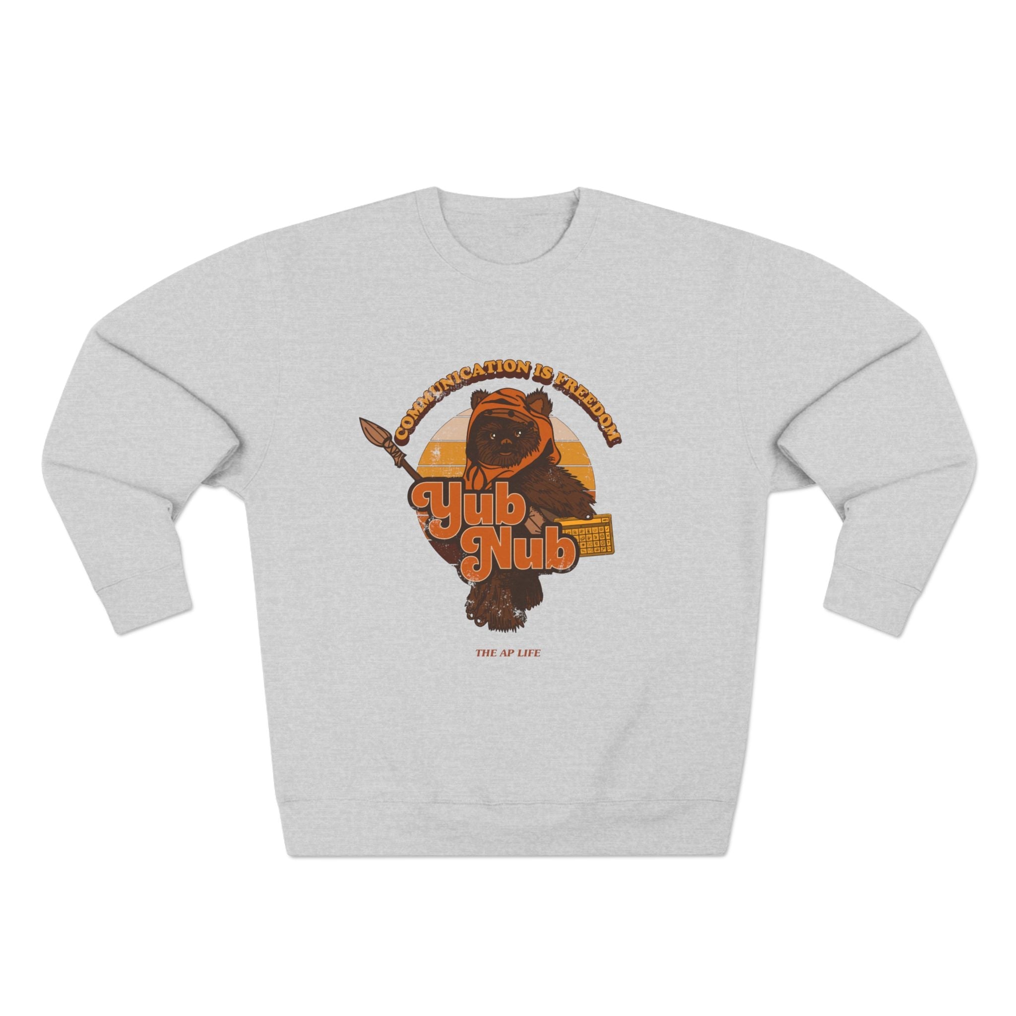 Communication is Freedom - Yub Nub - AAC - Unisex Crewneck Sweatshirt