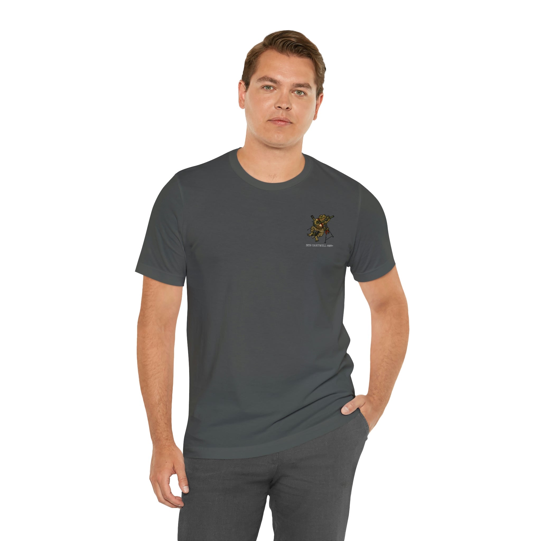 Mortar Frog - Front Print - Short Sleeve Tee
