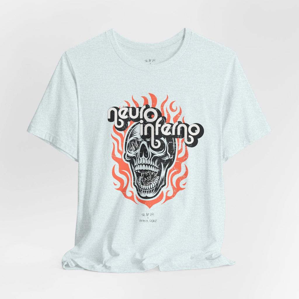 Neuro Inferno - AuDHD Burnout - Patrick Casale - Adult Unisex Jersey Tee (Ships Internationally)