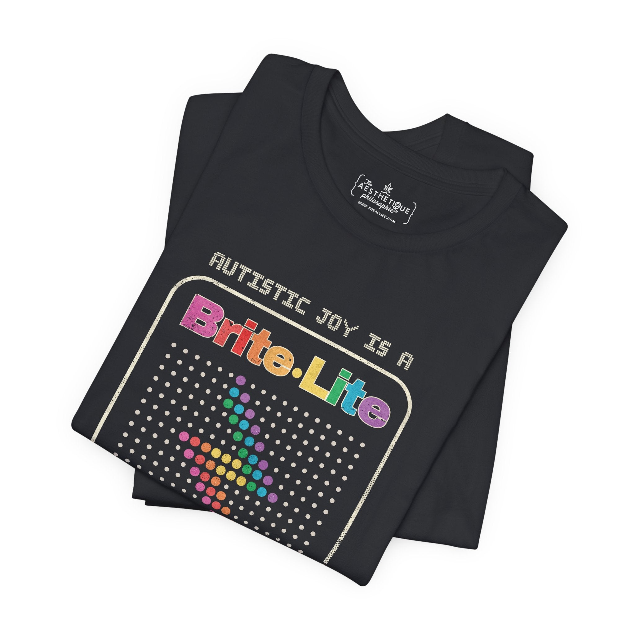 Autistic Joy is a Bright Light - Adult Unisex Jersey Tee