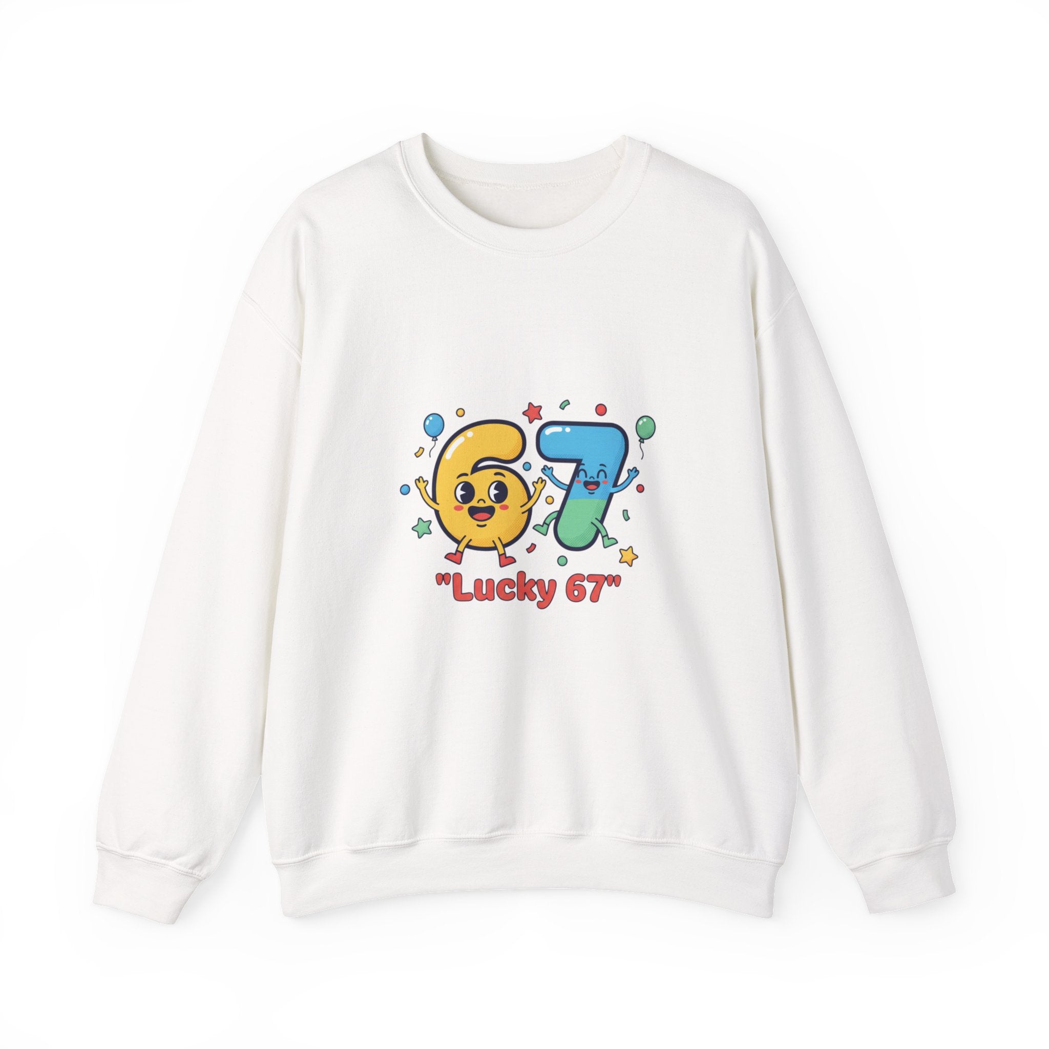 67 Meme Crewneck Sweatshirt | random number meme, absurdist humor