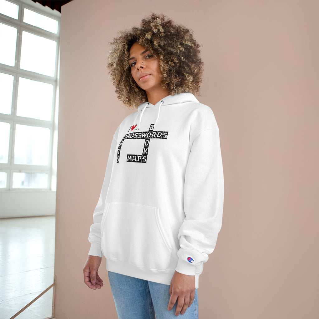 Crosswords and Cats Hoodie