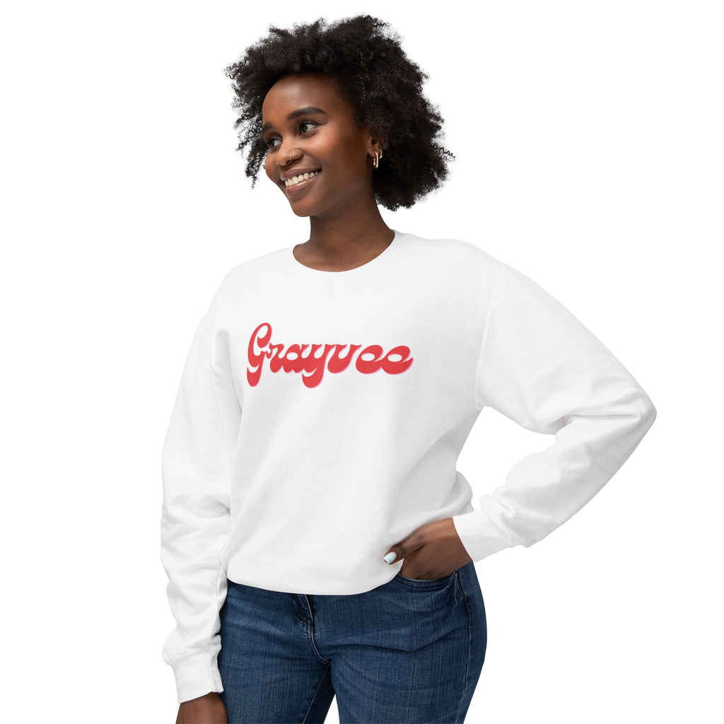 Unisex Lightweight Crewneck Sweatshirt "Grayvee"