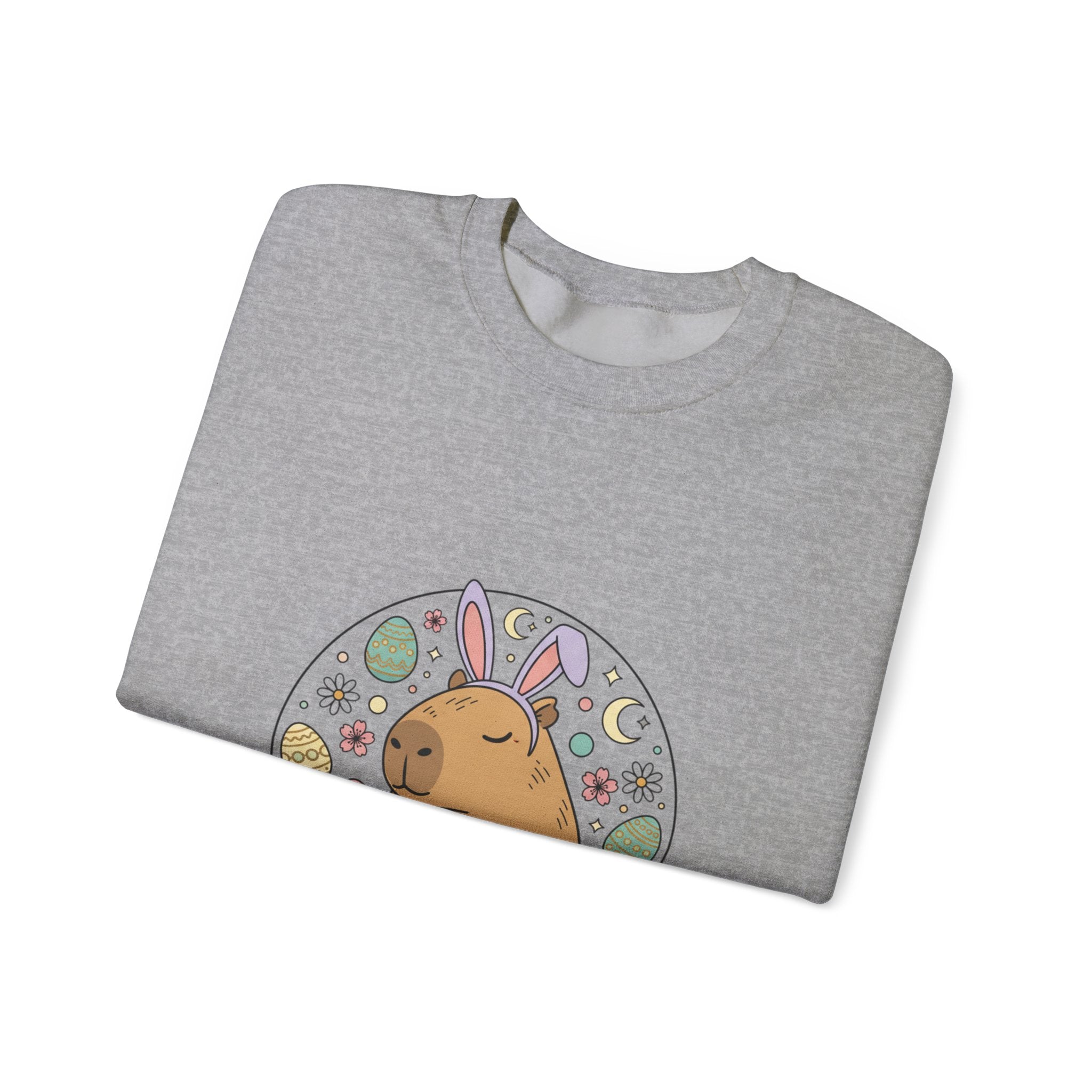 Bunny Ears Illustration Sweatshirt | Easter bunny aesthetic, pastel spring