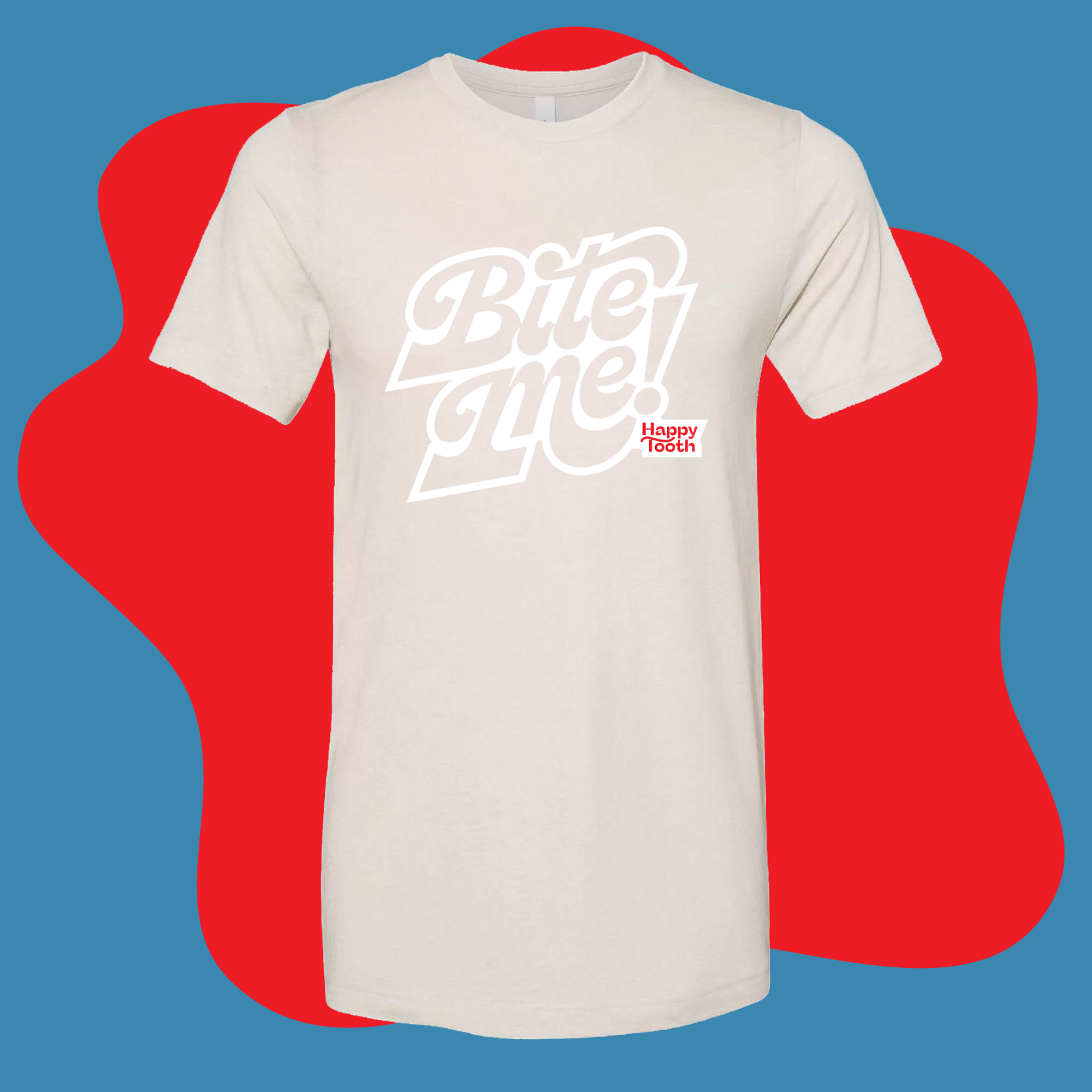 Bite Me Tee - Cream