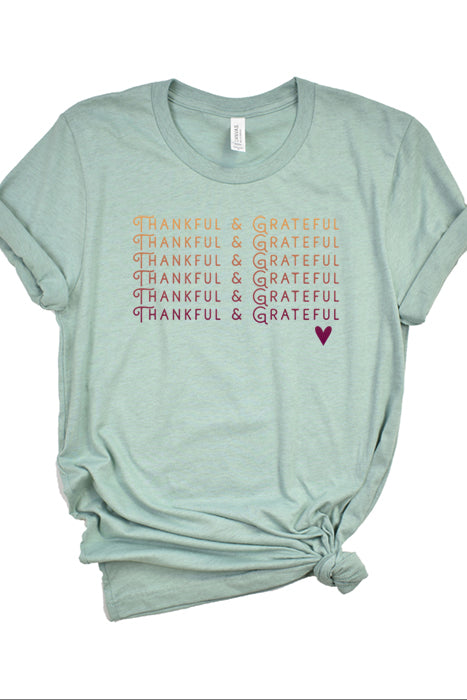 Thankful & Grateful Tee 4000