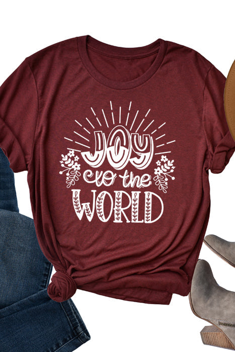 Joy to the world tee 4009