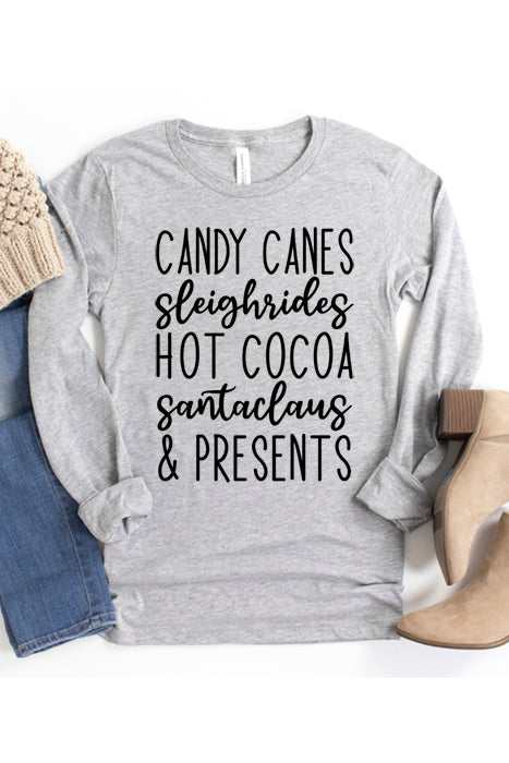 Candy Canes & Presents 4040_longsleeve
