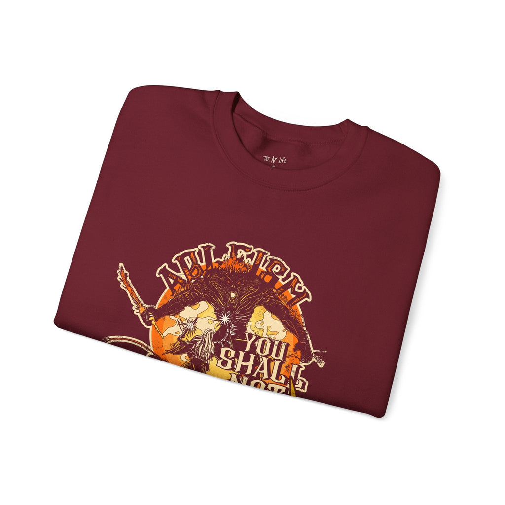 Ableism - You Shall Not Pass - LOTR - Adult Unisex Heavy Blend™ Crewneck Sweatshirt
