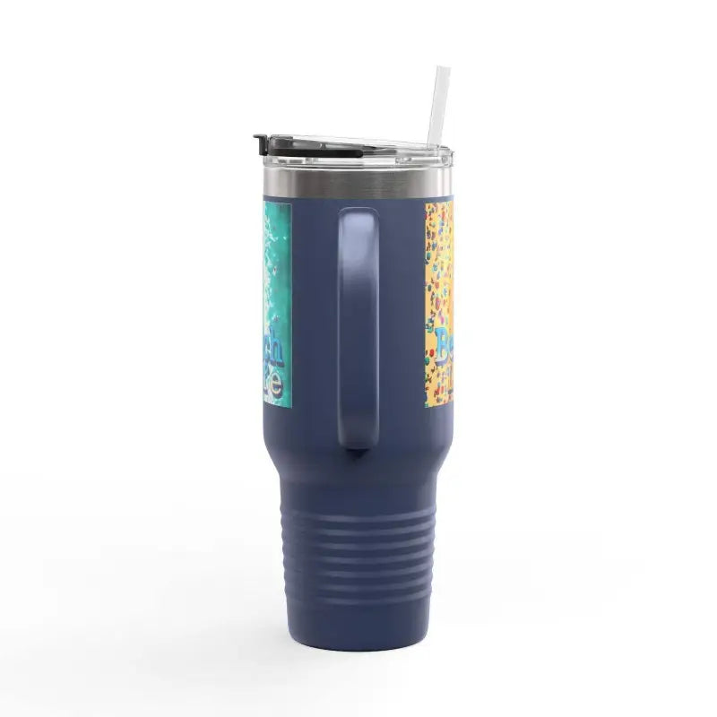 Ocean State Styles Beach Life Travel Mug 40oz Insulated Lid