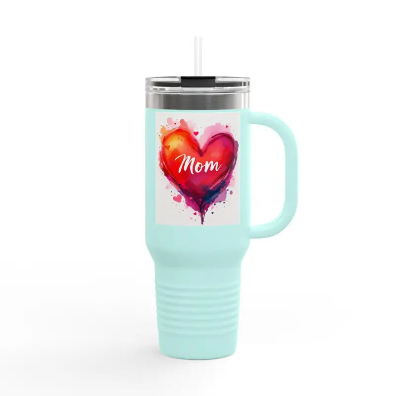 Ocean State Styles Travel Mug 40oz Heart Design Unisex