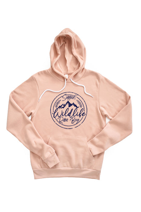 Support Wildlife, Raise Boys 4171_hoodie