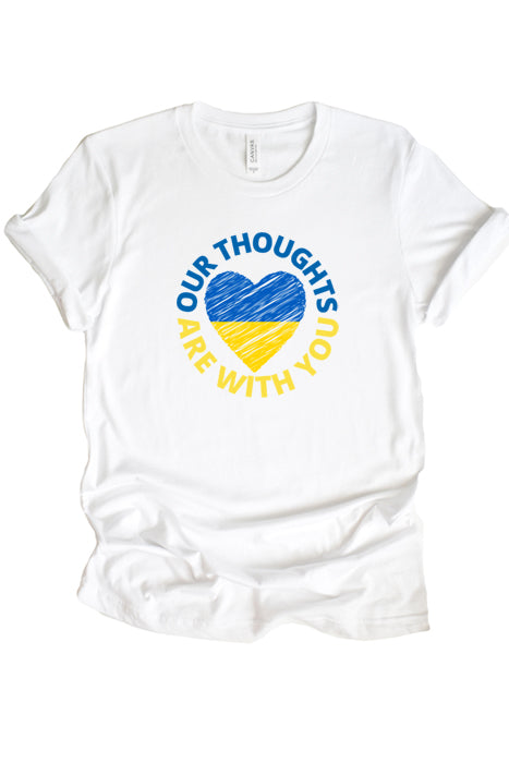 Our Thoughts are with you Tee 4204