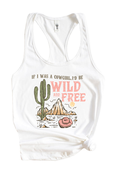 Wild & Free Cowgirl Tank 4226