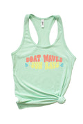 Boat Waves Sun Rays Tank 4251