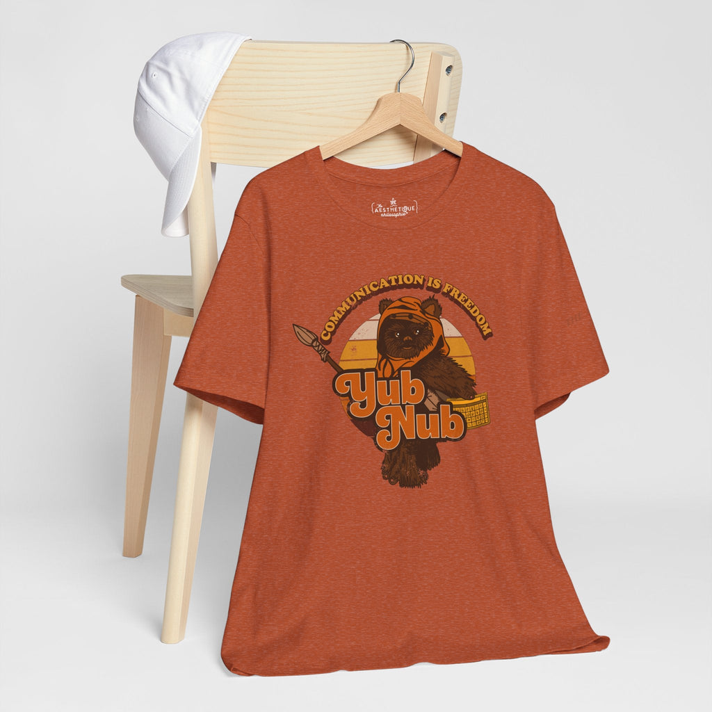 Communication is Freedom - Yub Nub - AAC - Unisex Jersey Short Sleeve Tee