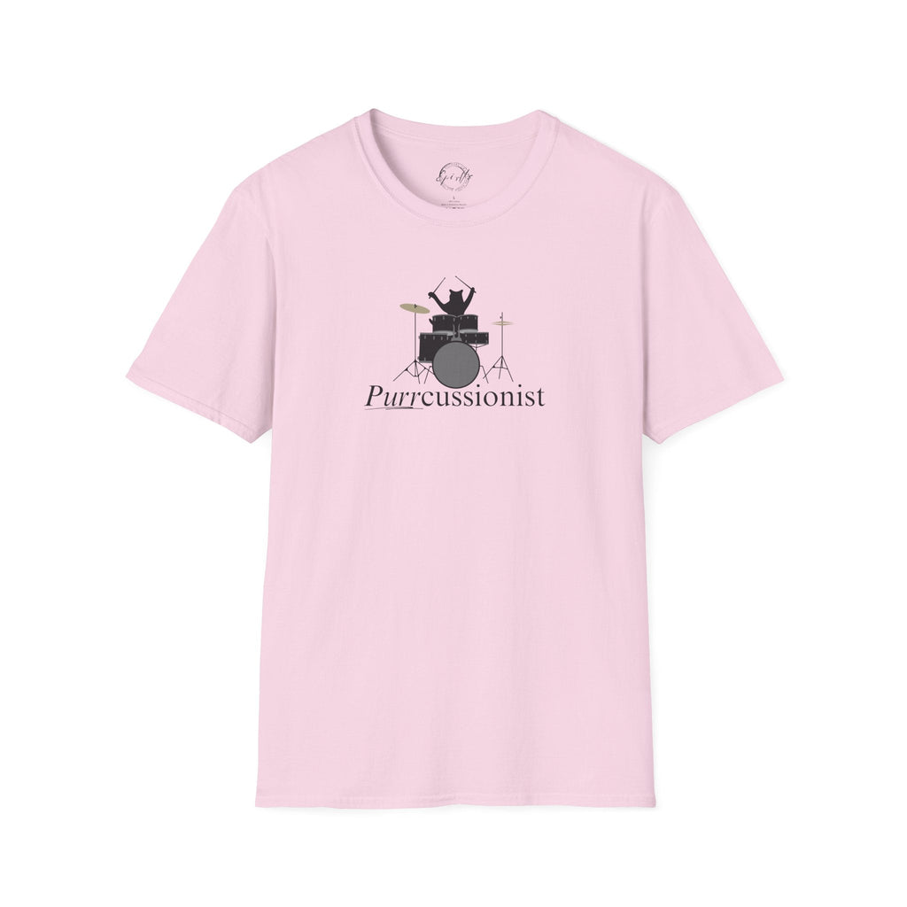 Purrcussionist Unisex Softstyle T-Shirt