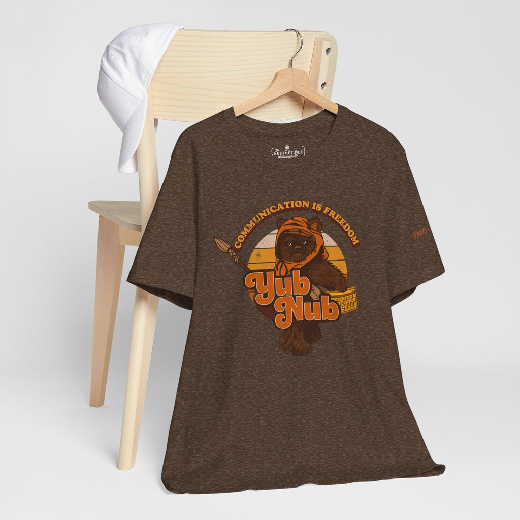 Communication is Freedom - Yub Nub - AAC - Unisex Jersey Short Sleeve Tee