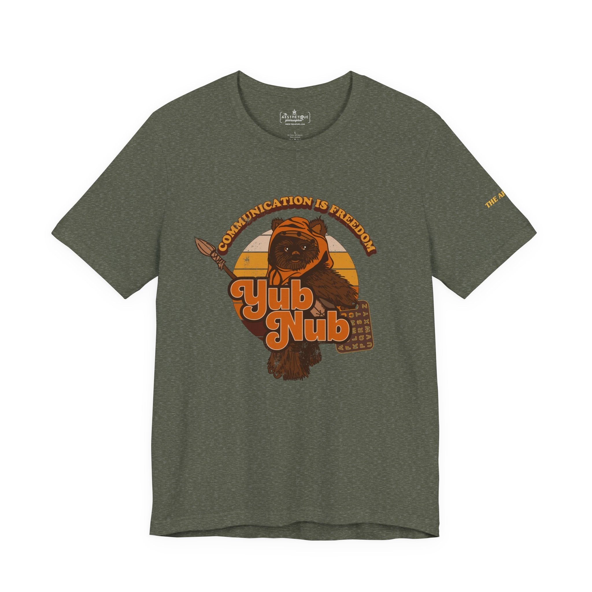 Communication is Freedom - Yub Nub - S2C - Adult Unisex Jersey Short Sleeve Tee
