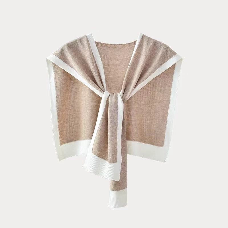 Air-conditioned Room Shawl Shoulder Neck Protection Fake Collar Skirt