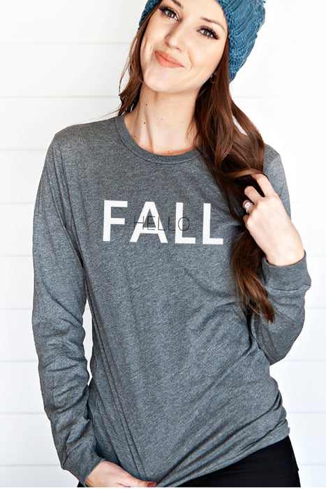Hello fall 4417 long sleeve