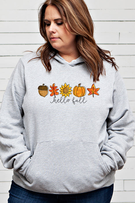 Hello Fall 4455Hoodie