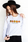 Hello Fall Leaves 4455 Longsleeve