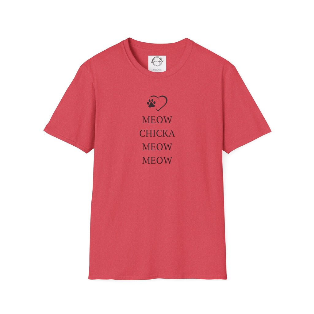 Meow Chicka Meow Meow Unisex Softstyle T-Shirt