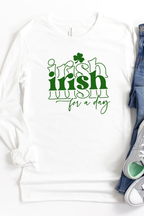 Irish for a day 4611 longsleeve