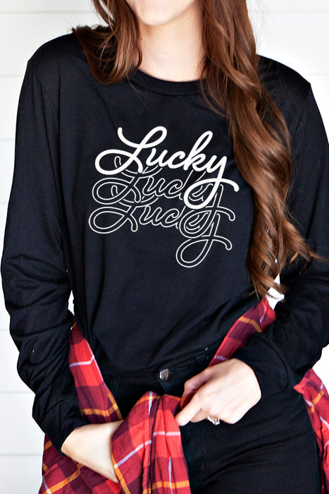 Lucky Lucky Lucky 4625 longsleeve