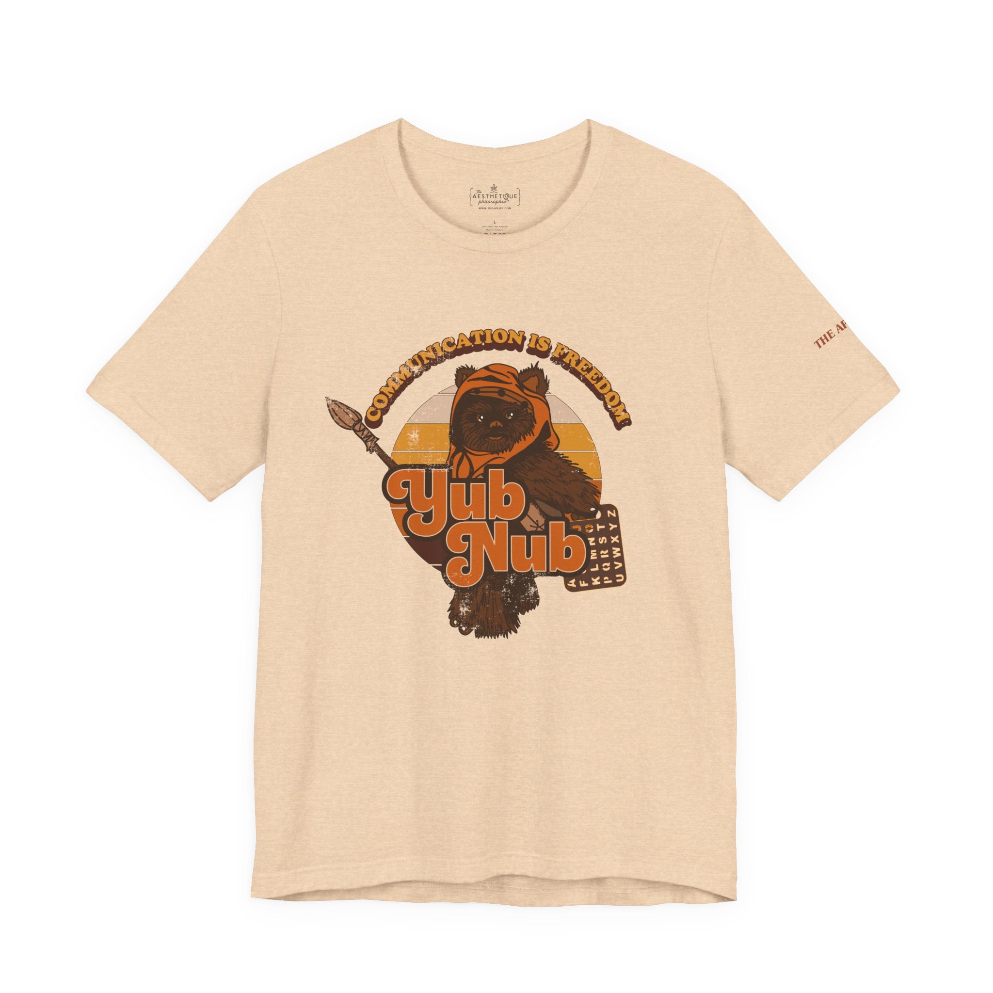 Communication is Freedom - Yub Nub - S2C - Adult Unisex Jersey Short Sleeve Tee